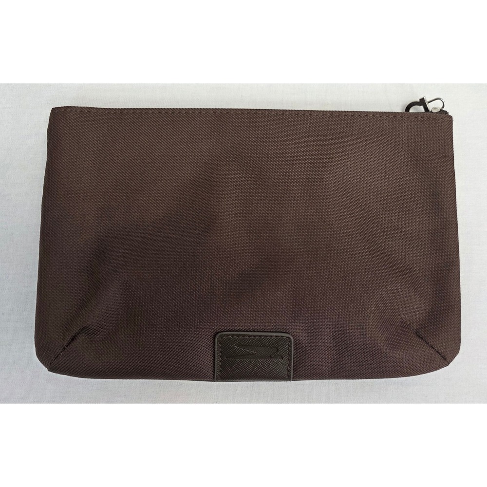 Salvatore Ferragamo Parfums Aerolineas Argentinas Travel Toiletry Pouch Brown - Picture 5 of 11
